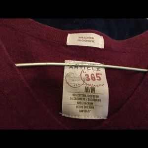 men's Article sweater size medium